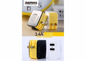 Củ sạc Remax 2 cổng sạc USB 1A-2.4A - RMT6188
