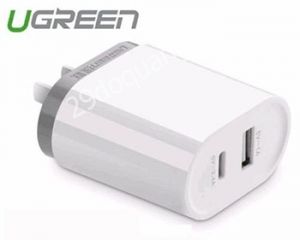 Sạc USB 1 cổng USB và 1 cổng USB Type-C 5V/3.4A max -UGREEN 30321