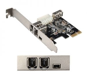 Card PCI  Express To E 1394A 3N Unitek