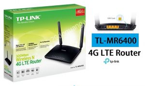 Router Wi-Fi 4G LTE chuẩn N tốc độ 300Mbps TL-MR6400