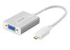 cap-chuyen-doi-mini-hdmi-sang-vga-va-audio-vo-nhom-cao-cap-ugreen-40217-chinh-hang - ảnh nhỏ  1