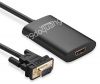 cap-chuyen-doi-vga-to-hdmi-audio-chinh-hang-ugreen-40264-mau-den - ảnh nhỏ  1