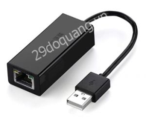 Cáp Chuyển Đổi USB 2.0 Sang LAN 10/100 Mbps Ugreen CR110 20254 - Hàng Chính Hãng