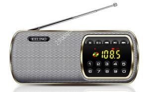 Radio Mini Nghe Nhạc Thẻ Nhớ, USB, Đài FM Keling F3
