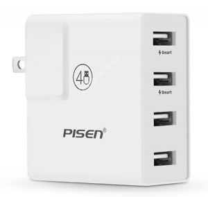Sạc Pisen Type-C+5 Port USB Wall Charger
