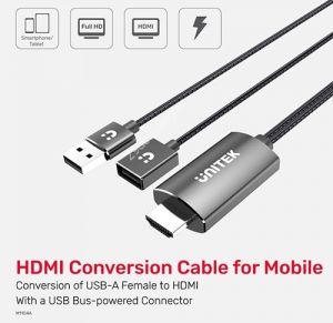 CÁP HDMI FOR MOBILE UNITEK M1104A