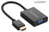 cap-chuyen-doi-hdmi-sang-vga-co-audio-ugreen-40233-chinh-hang - ảnh nhỏ  1