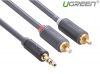 cap-audio-3-5mm-to-2-rca-dai-3m-cao-cap-ugreen-10512 - ảnh nhỏ  1