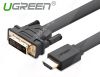 cap-hdmi-to-dvi-241-ugreen-30105-mong-det-dai-1-5m-chinh-hang-cao-cap - ảnh nhỏ  1