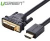 cap-chuyen-doi-hdmi-sang-dvi-241-ugreen-10135-dai-2m - ảnh nhỏ  1