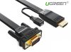 cap-chuyen-doi-hdmi-sang-vga-dai-3m-ugreen-40232-chinh-hang - ảnh nhỏ  1