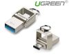 usb-16gb-ho-tro-2-chuan-cam-usb3-0-va-microusb-cao-cap-ugreen-30436 - ảnh nhỏ  1