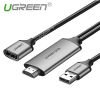 cap-chuyen-da-nang-usb-to-hdmi-ket-noi-dien-thoai-ra-man-hinh-tivi-may-chieu-ugreen-50291 - ảnh nhỏ  1