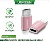 dau-chuyen-micro-usb-cai-sang-usb-type-c-duc-vo-nhom-ugreen-30512 - ảnh nhỏ  1