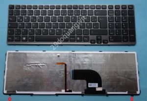 Bàn phím laptop Sony Vaio SVE15 SVE151 – SVE 15ĐEN (ĐÈN)