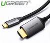 cap-usb-type-c-to-hdmi-ho-tro-4k60hz-dai-15m-chinh-hang-ugreen-50570-cao-cap - ảnh nhỏ  1