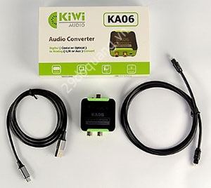 Bộ chuyển đổi âm thanh KIWI từ Optical sang Analog KA-06