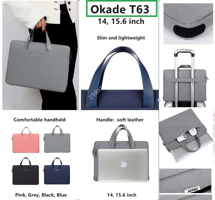 Túi Đựng Macbook, Laptop Okade T63 15.6Inch