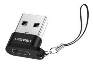 Đầu chuyển USB 2.0 sang Type-C UGREEN 50568 – Tốc độ truyền 480Mbps – Thiết kế nhỏ gọn, kèm móc treo tiện lợi