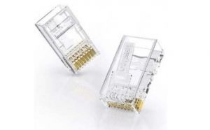 Đầu mạng RJ45 Ugreen Cat6 Phích cắm mô-đun 3U 100 gói 20800