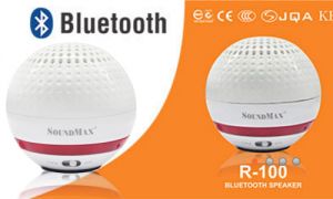 Loa Bluetooth SoundMax R100 - Trắng