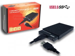 Cáp chuyển + box cổng USB 3.0 Y1039B Unitek cho ổ cứng 2.5 - Chính hãng